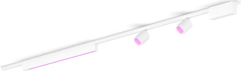 Perifo rett takplatesett (2 spotlight, 1 lyslinje)