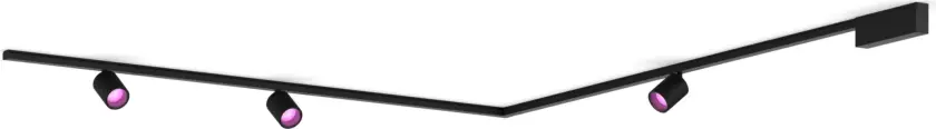 Perifo L-formet takplatesett (3 spotlight)