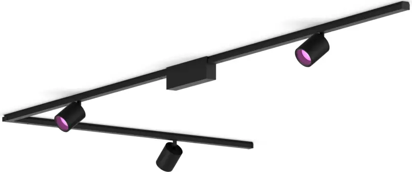 Perifo L-formet takplatesett (3 spotlight)