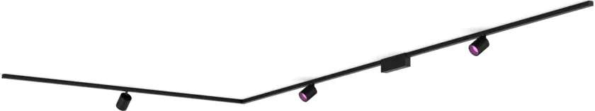 Perifo L-formet takplatesett (3 spotlight)