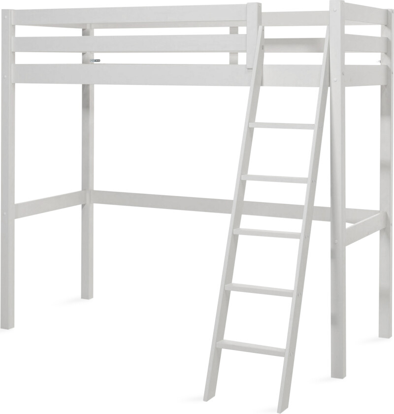 Loftseng Prinken 90x200 - Hvit