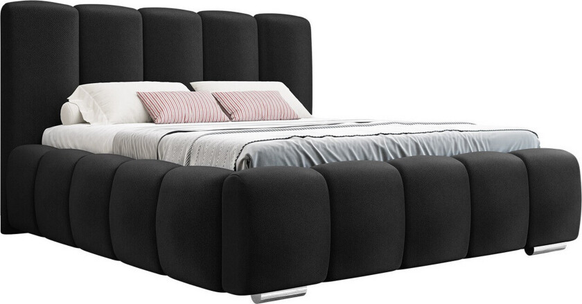 Sängram Cleaton 180x200 cm - Svart