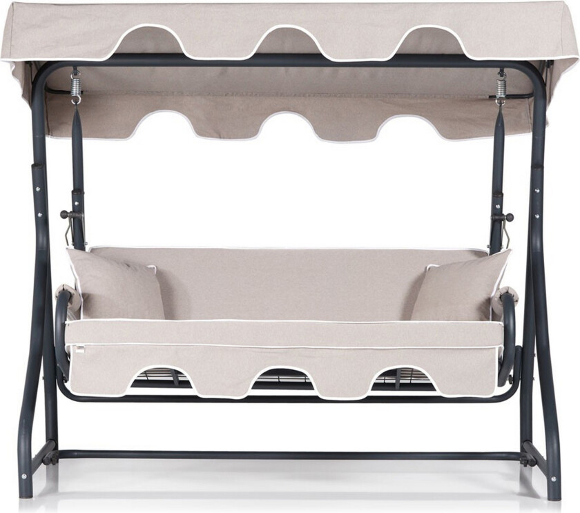 Bilde av 3-seters Hammock Gowanda med Tak - Grå