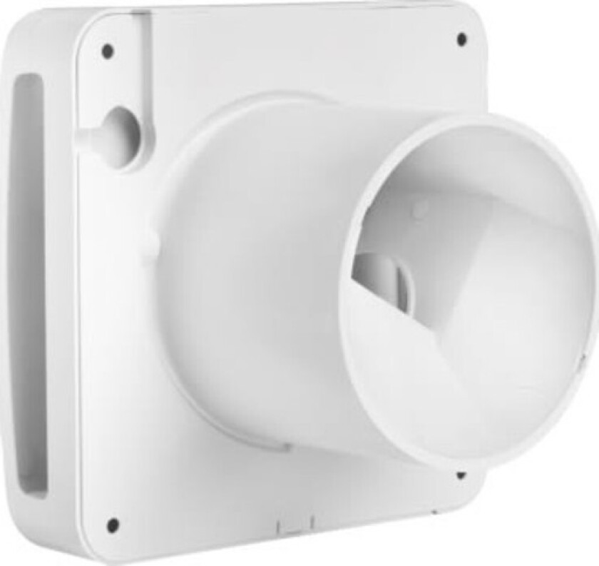 Ecoair baderomsvifte, Ø100 mm, hvit