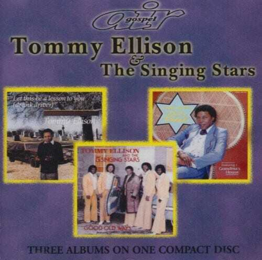 Tommy Ellison 3 Albums On 1 Cd CD