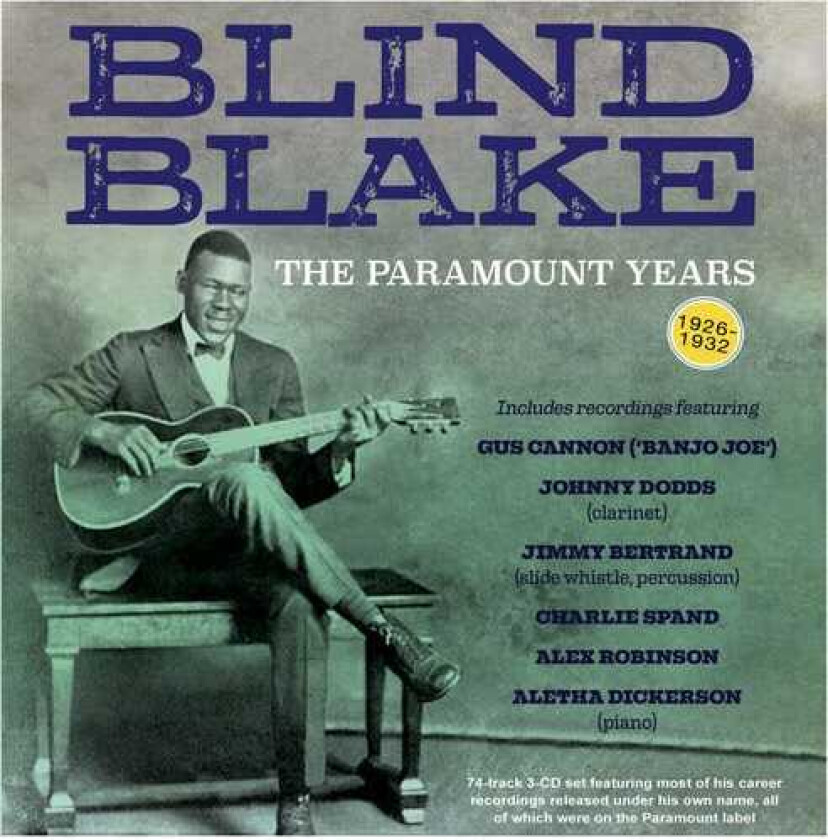 Blind Blake Paramount Years 192632 CD
