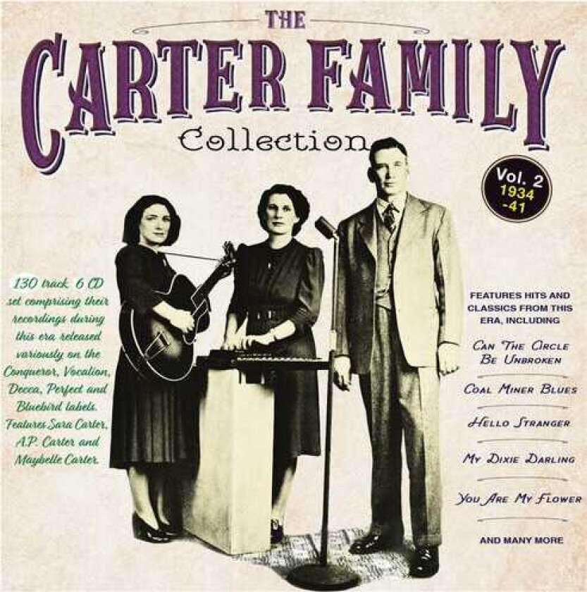 The Carter Family Carter Family Collection Vol. 2 193541 CD