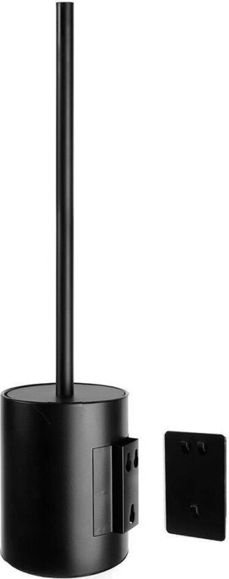 Kapitan Wall Mounted Toilet Brush Kapitan Nets 96 77 55, Black Matte