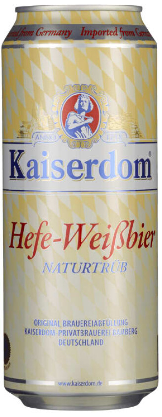 Kaiserdom Hefe-Weissen Bier 0,5l boks