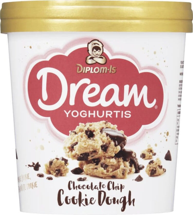 Dream Yoghurtis Choco Chip Cookie Dough 0,8l