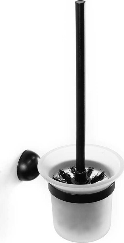 Vegghengt Toalettbørste Kapitan Classic 57 01 55, Sort Matt