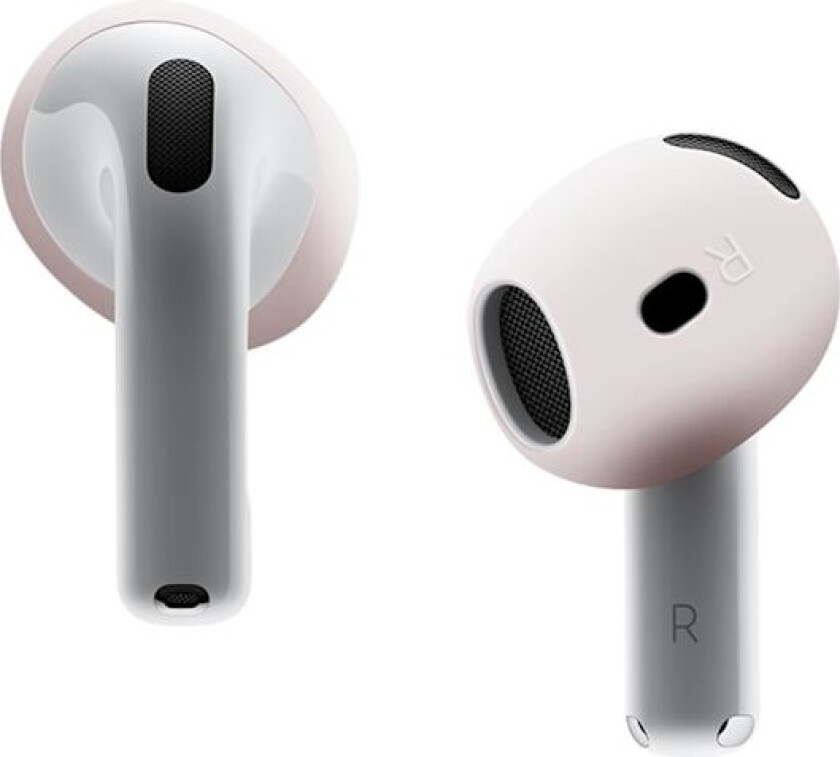 For AirPods 4 Anti-skli silikonetui Øredeksler Ørepropper - Rosa Pink