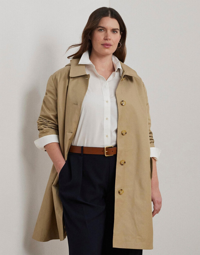 Cotton Blendsb RN Cntr Ling 34 Str 1X - Overgangsjakker