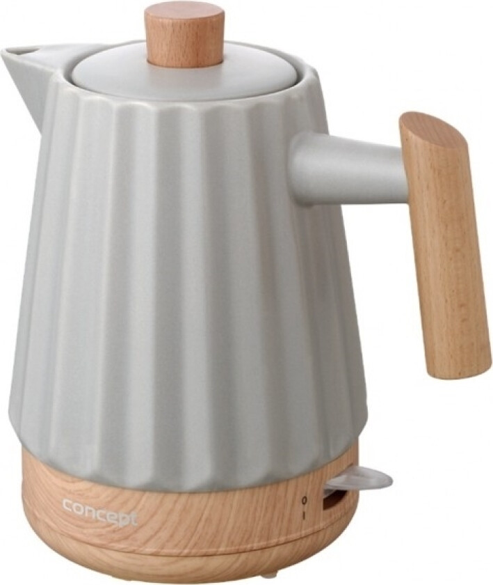 Electric Ceramic Kettle 1,5L Light Grey Rk0091