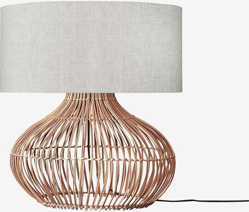 Bordlampe Kalahari 47x23 cm, Grå