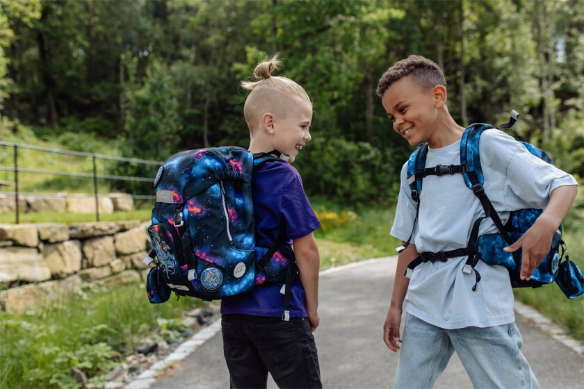 Beckmann Classic Skoletaskesæt Str 116-140 - Vesker