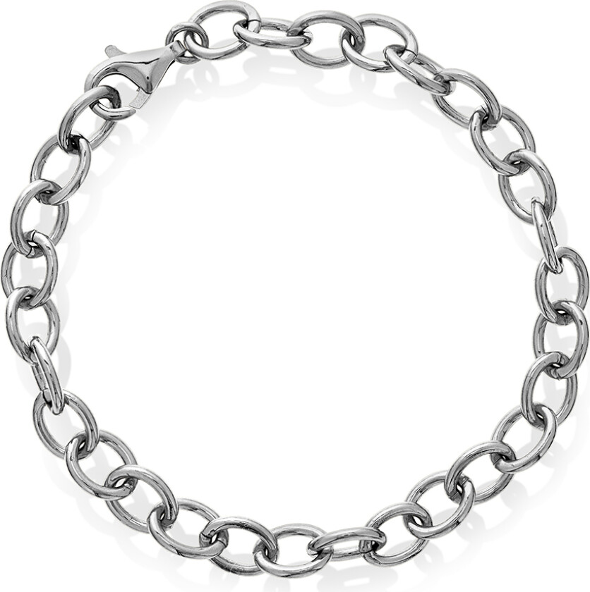 Armbånd i 925 sølv, 20 cm