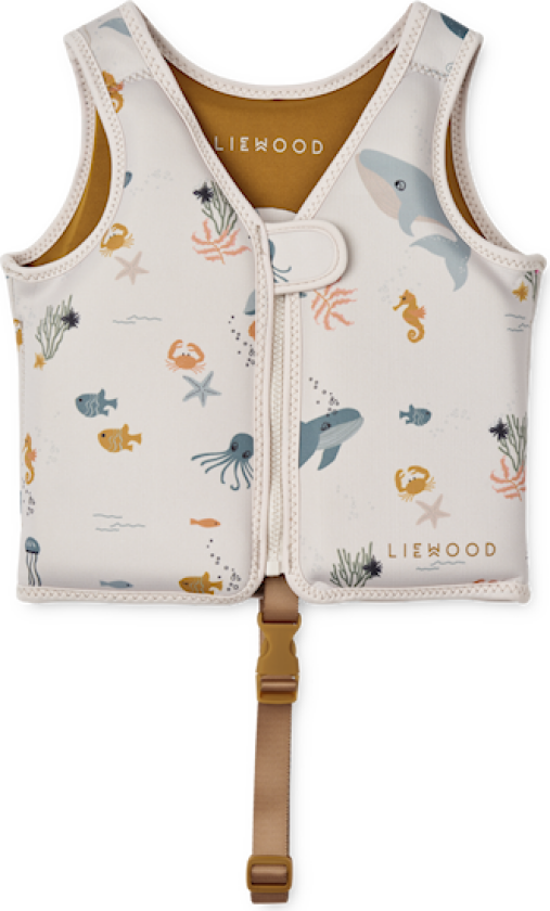 Dove Simväst 19-30 kg Sea Creature/Sandy Liewood