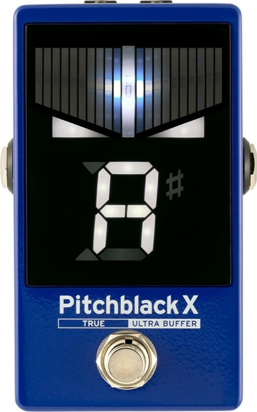 Pitchblack X Chromatic Pedal Tuner Blue