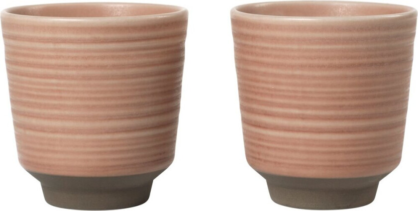Miko kopp 15 cl 2-pk Dusty pink