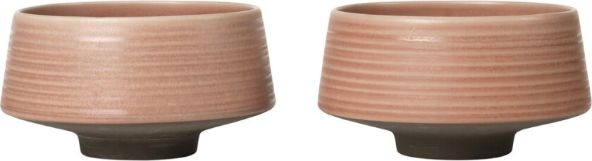 Miko skål Ø14 cm 2-pk Dusty pink