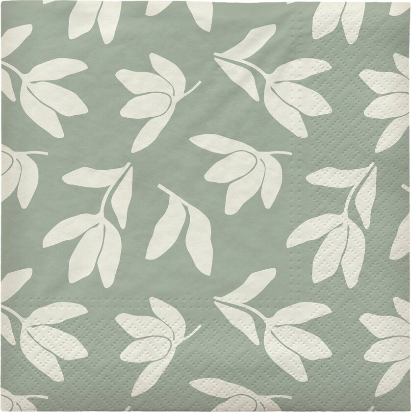 Bilde av Herbert papirservietter 33x33 cm 20-pk Desert sage-off white