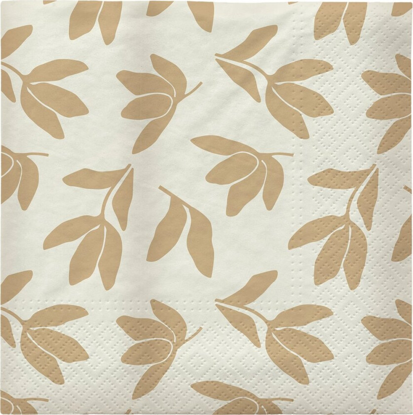 Herbert papirservietter 33x33 cm 20-pk Beige-off white