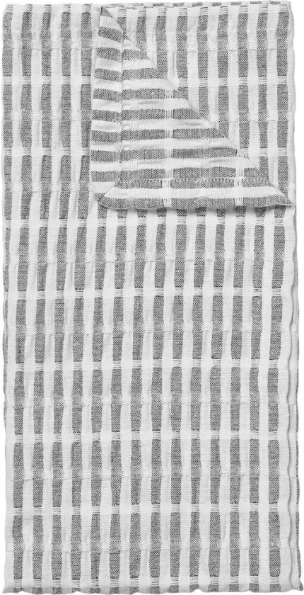 Folke kjøkkenhåndkle 50x70 cm Black-natural