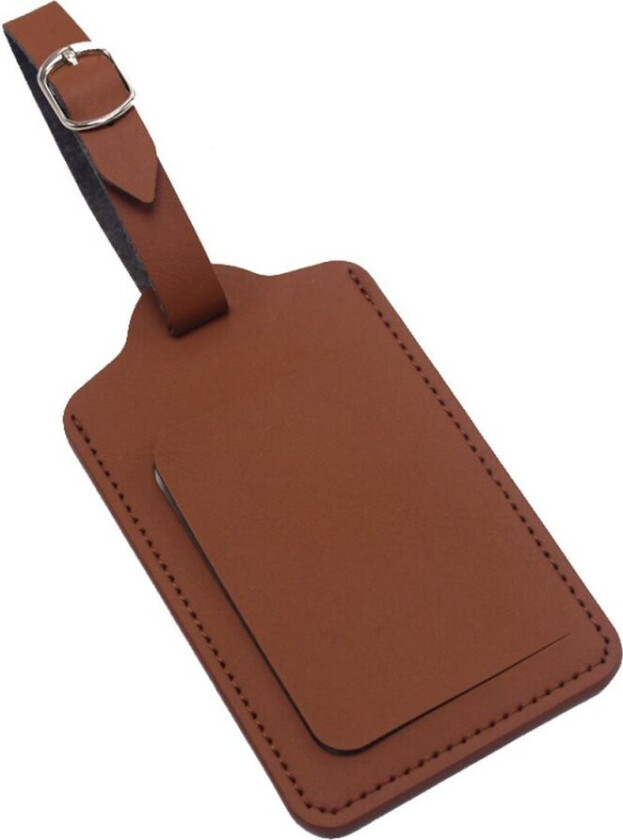 Brown Adresse Leather Leather Luggage Administration Adresse for kofferten