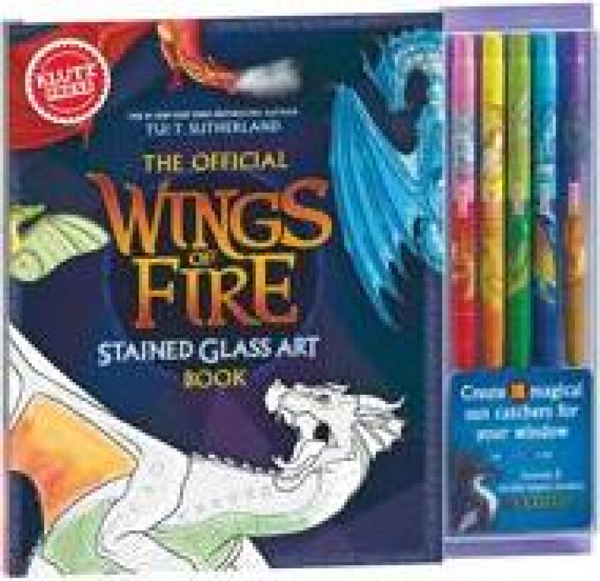 Wings of Fire Stained Glass Art Book