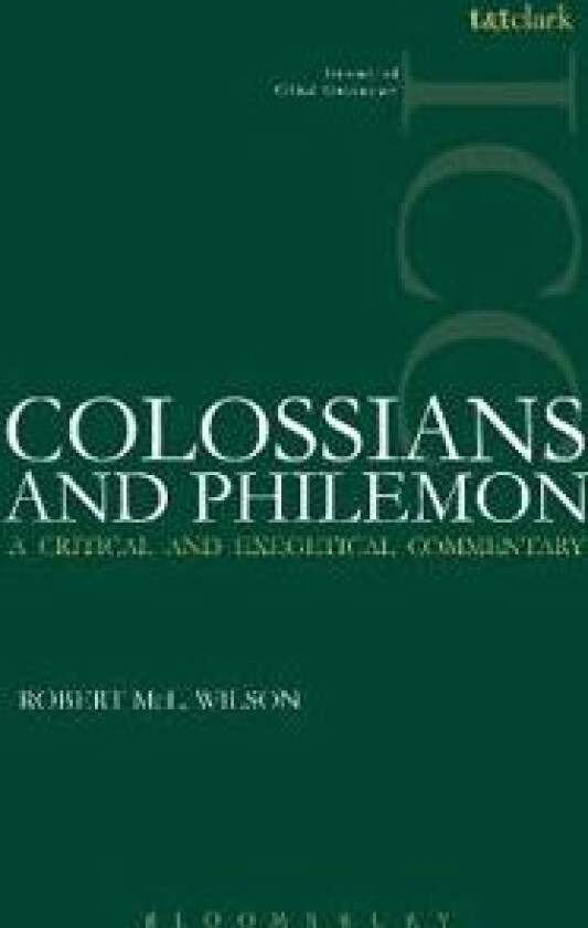 Colossians and Philemon (ICC)
