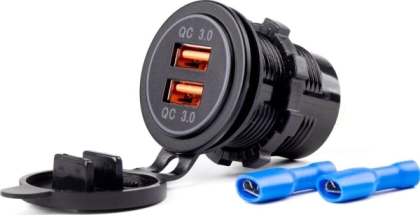 Wodoodporna Ladowarka Z Gniazdami 2X Usb 12V 24V Mod-05 -02855