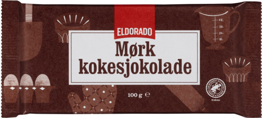 Kokesjokolade Mørk 100g