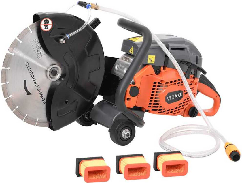 Bensindreven betongsag 58 cc