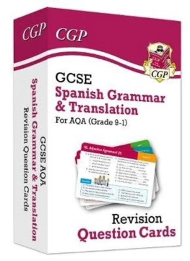 GCSE AQA Spanish: Grammar & Translation Revision Question Cards av CGP Books