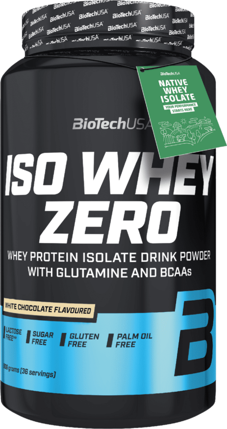 Iso Whey Zero 908g White chocolate, proteinpulver white chocolate