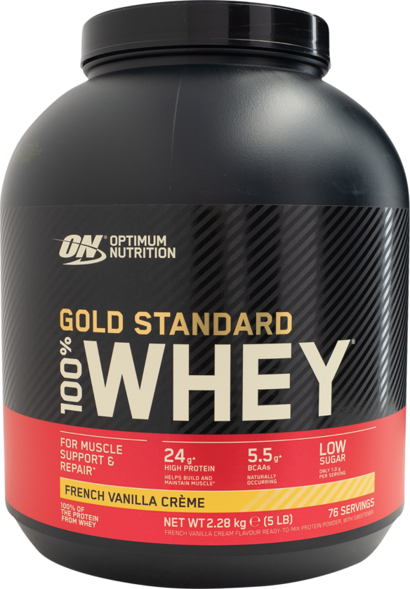 100 % Whey Gold Standard 2270 g, proteinpulver French Vanilla