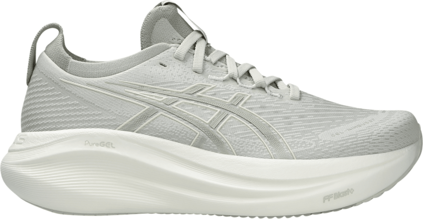 Gel-Nimbus 27, løpesko, dame Lake Grey/white Sage