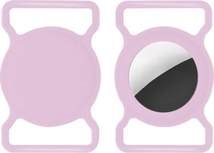 Collar Holder for AirTag and Smart Finder - Pink