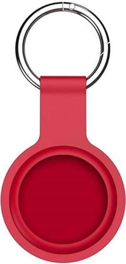Keyring for Airtag and Smart-Finder Red