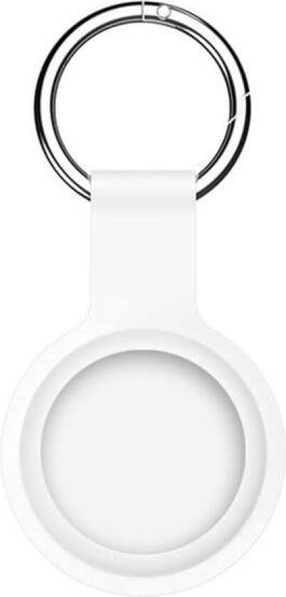 Keyring for Airtag and Smart-Finder White