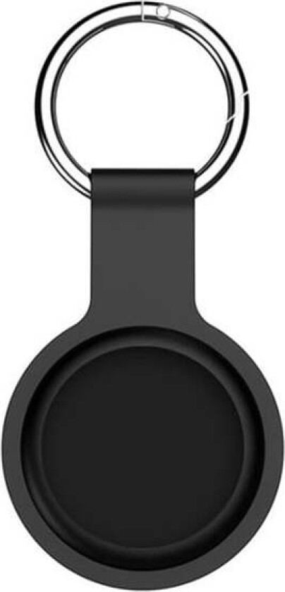 Keyring for AirTag and Smart Finder - Black
