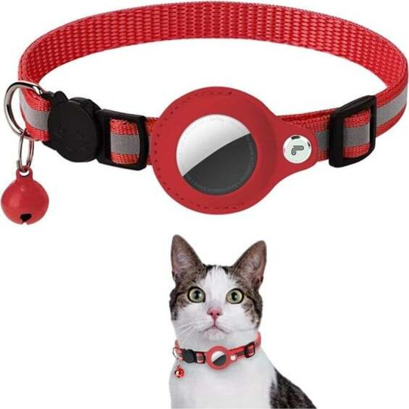 Collar for Cats and Dogs - For AirTag and Smart Finder - 22-32 cm
