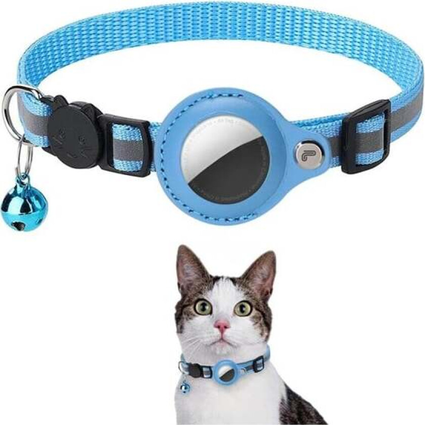 Collar for Cats and Dogs - For AirTag and Smart Finder - 22-32 cm