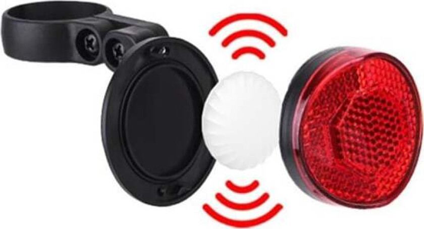 Rear Reflector for AirTag - Safety and Tracking Combined