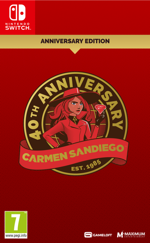 Carmen Sandiego (40th Anniversary Edition) - Nintendo Switch - Action/Adventure