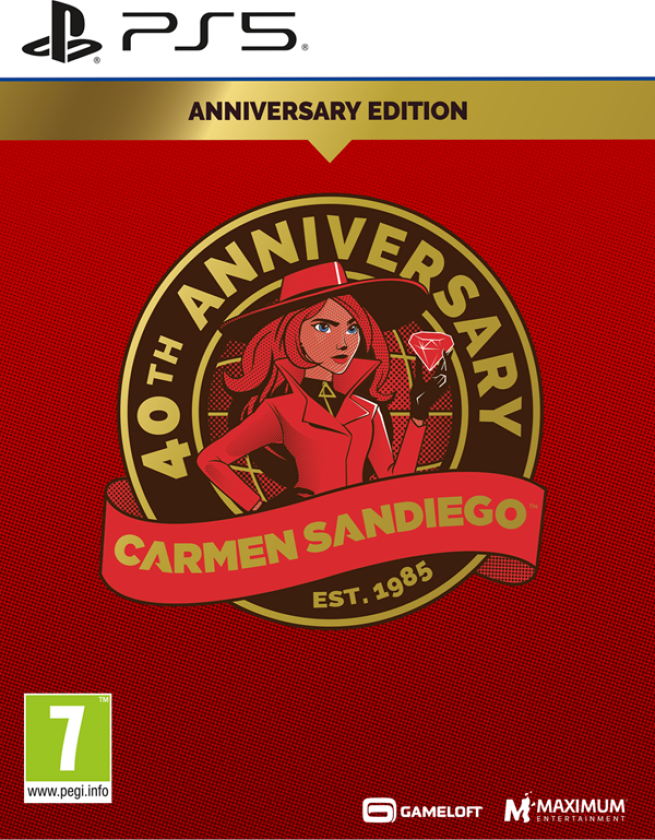 Carmen Sandiego (40th Anniversary Edition) - Sony PlayStation 5 - Action/Adventure