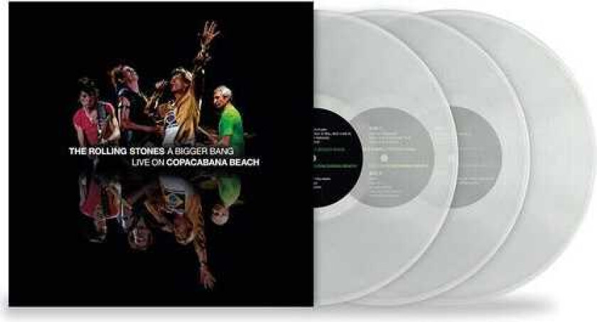 The Rolling Stones Bigger Bang Live On Copacabana Beach LP/Vinyl