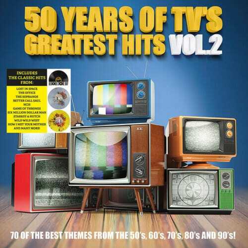 Diverse Artister 50 Years Of Tv's Greatest Hits Vol. 2 LP/Vinyl