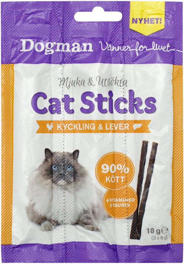 Cat Sticks Kylling/Lever